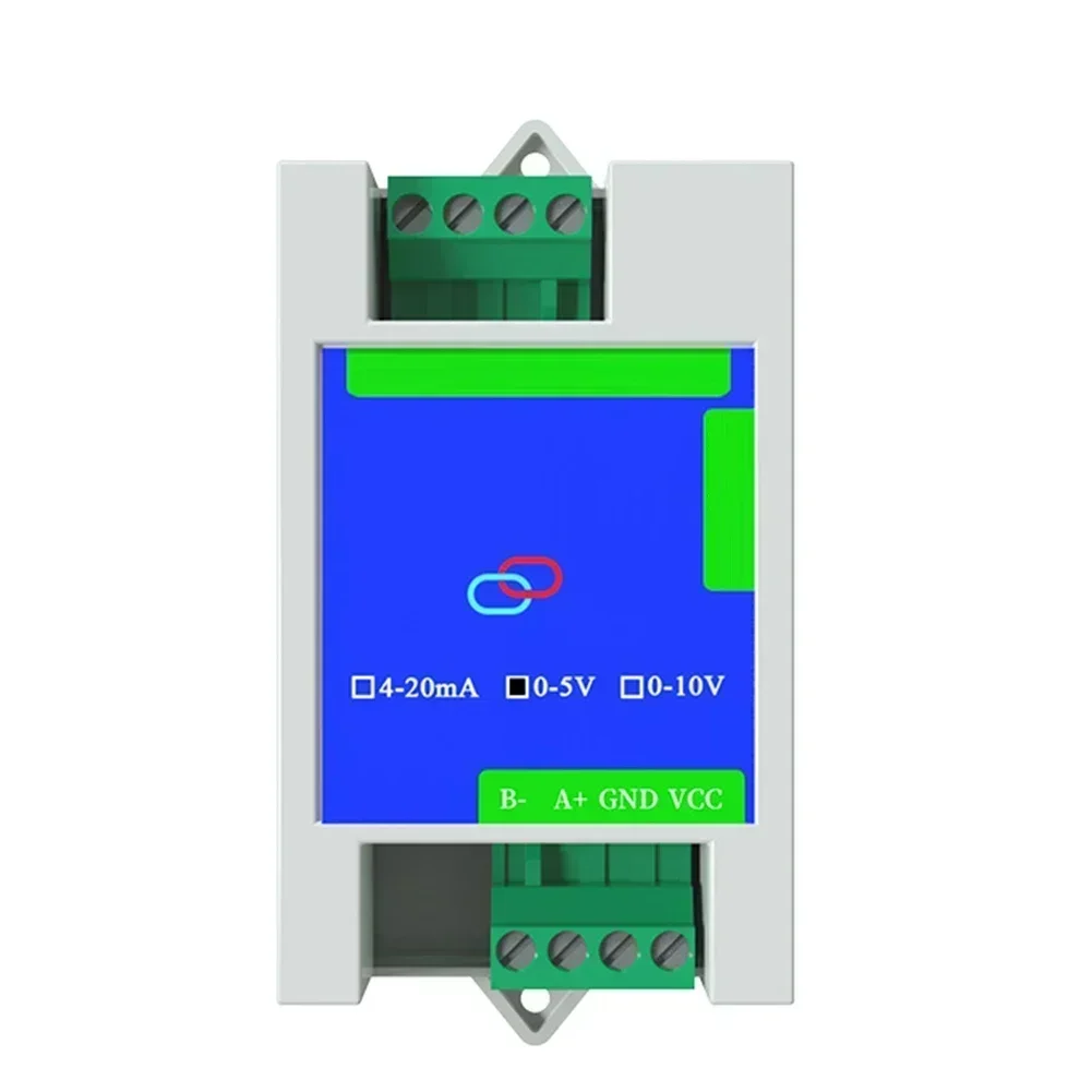 Modulo convertitore industriale da RS485 a analogico con 2/4 canali - per modulo convertitore da RS485 a analogico RTU