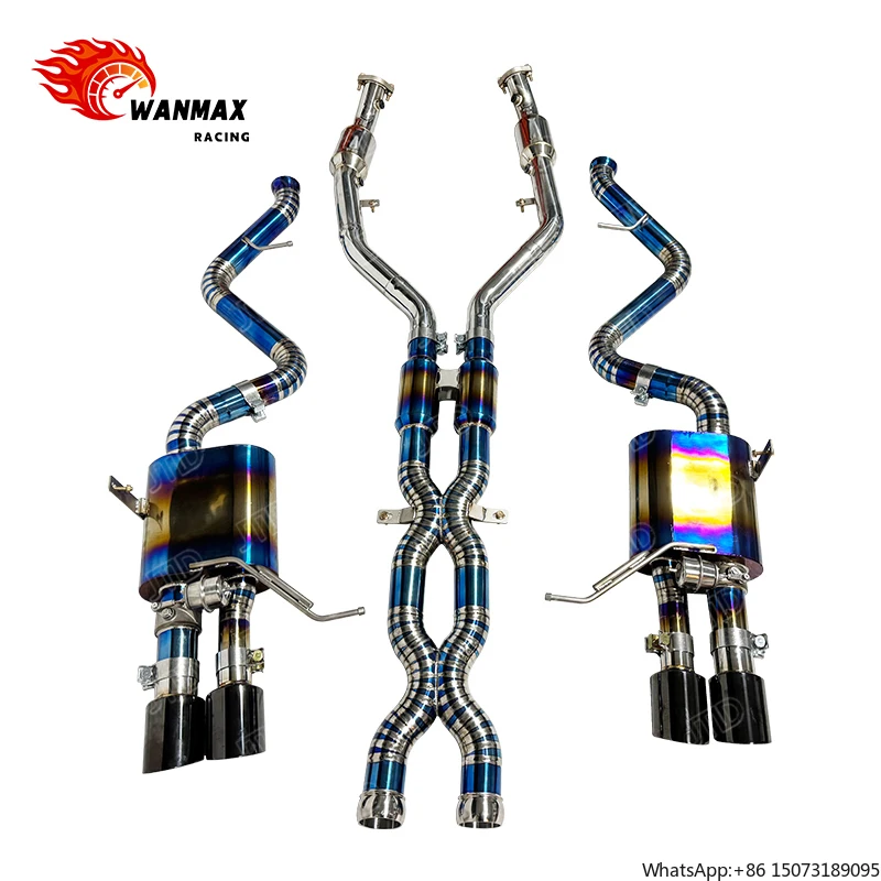 

Высокопроизводительная выхлопная система Catback из титанового сплава для E92 M3