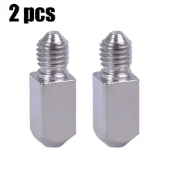 2 peças quadradas do misturador do parafuso prisioneiro do pino da movimentação do metal dos pces para oster 6628 6632 conectores de borracha eixo juicer cabeça conversão substituição