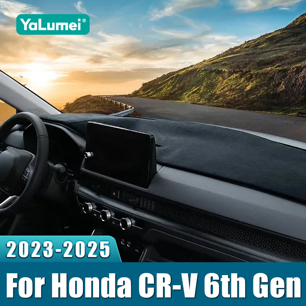 

Для Honda CR-V CRV 6-го поколения 2023 2024 2025 крышка приборной панели автомобиля, коврик от солнца для стола, избегайте света, нескользящая накладка, аксессуары