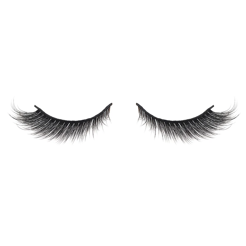 5 Pairs Fluffy False Eyealshes Fox Cat Eye Lashes Winged False Eyelashes Fox Eye Faux Mink Eyelashes Silk Lashes Makeup