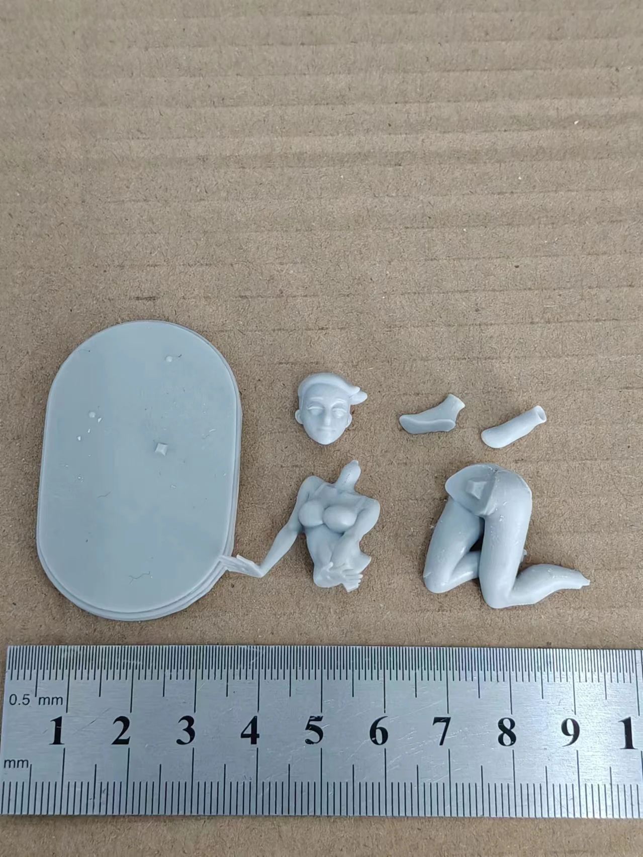 1/24 스케일 수지 입상 D Vana Nsfw DIY 두 버전 모델 키트 조립되지 않은 도색되지 않은 조각 장난감