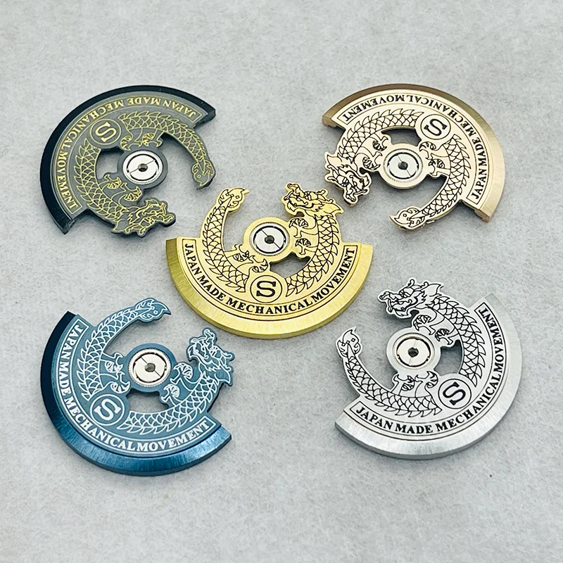 NH35 NH70 Movement Dragon Icon Automatic Hammer Rotor Fits NH36 NH38 7S 4R Movement Pendulum Weight Watch Mechanical Repair Part