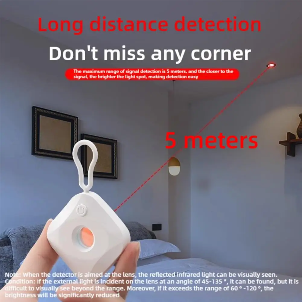 Anti Anti-Peeping Privacy Protector Security Protection Hidden Devices Camera Bug for Travel Office Hotel