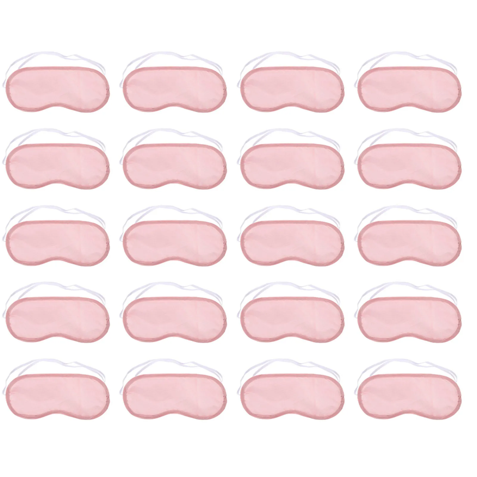 

20Pcs Disposable Eye Masks Lightweight Comfortable Sleep Blindfold Travel Shade Eye Cover for Sleeping Bulk