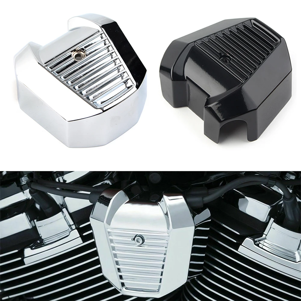 For Harley Softail Breakout Fatboy FXLR FLDE FXFB FLSB FXBB 2018 2019 2020 Motorcycle CNC Precision Coil Plug Cover Chrome Trim