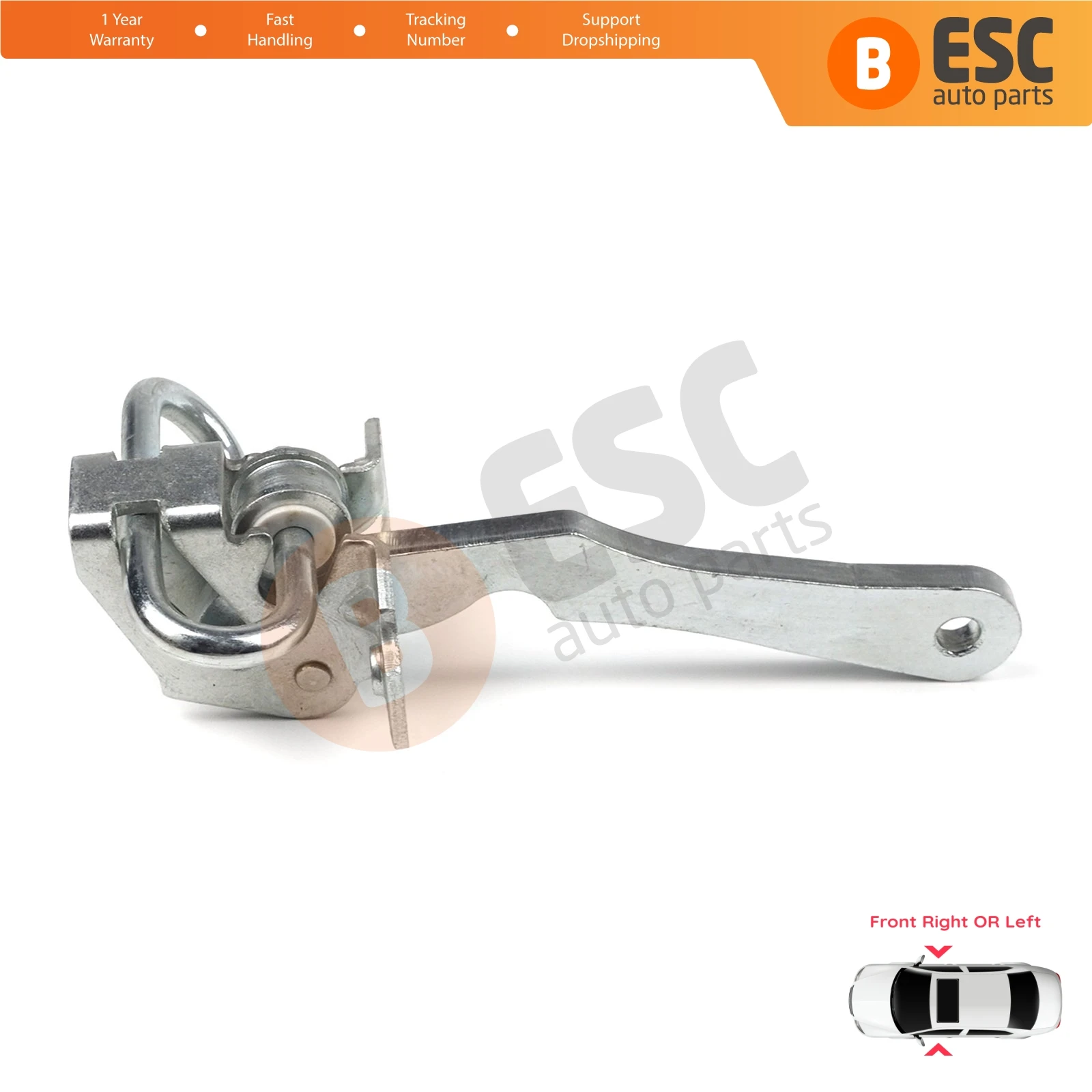 EDP693 Front Left or Right Door Hinge Stop Check Strap Limiter 1328196080 9181G3 918179 for Fiat Ducato MK2 230 244 1994-2006