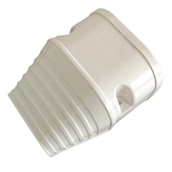 Codo plano de 135 ° para interiores y exteriores, líneas de conexión de PVC, fácil de instalar, adaptable a entornos de durabilidad