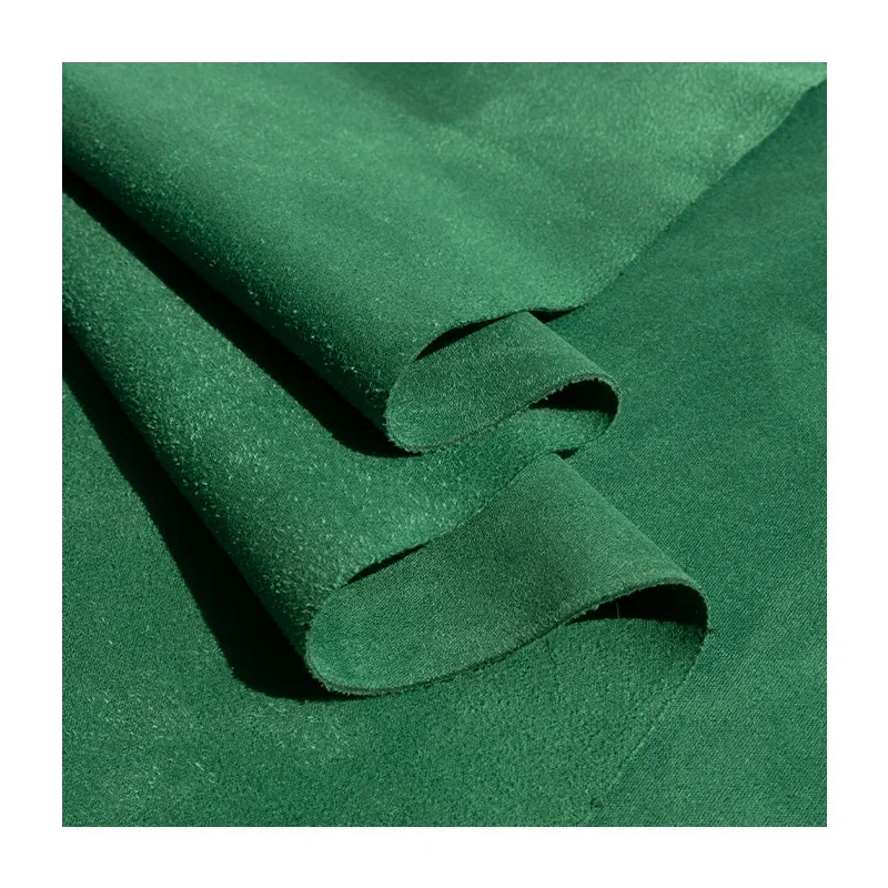 Thickened Suede Fabric Woolen Imitation Deer Fur for Diy Sewing Coat Autumn Winter Windbreaker Coat Cloth By The Meter