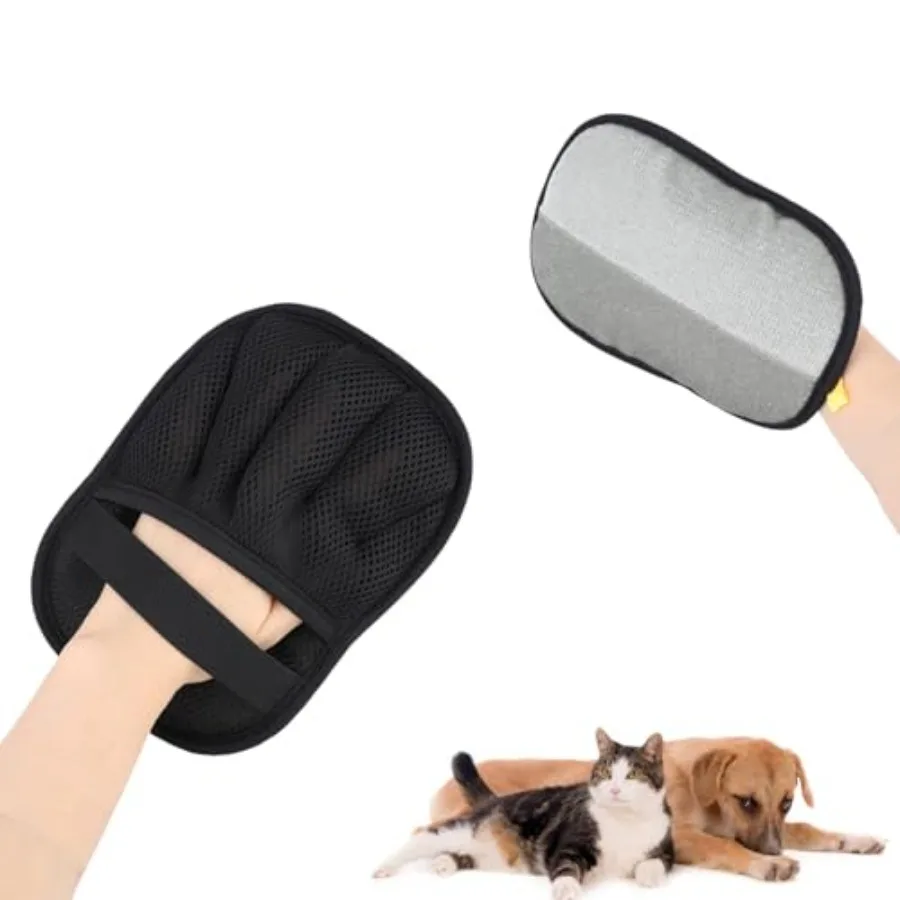 

Перчатки для ухода за домашними животными, электростатические средства для удаления шерсти домашних животных, чистящие варежки, многофункциональные многоразовые инструменты для удаления шерсти животных f