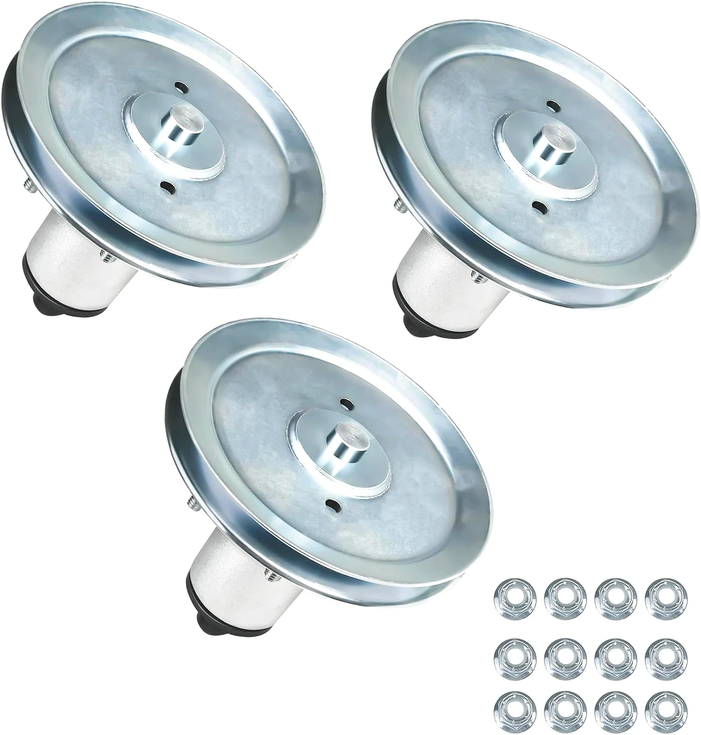 

3 Pack Mower Spindle 51537300 51530700 Fit for Ariens Edge 42, Gravely ZTX 60, ZT XL 60, Ariens Ikon-XL 60, Ikon-XD 60 Mowers
