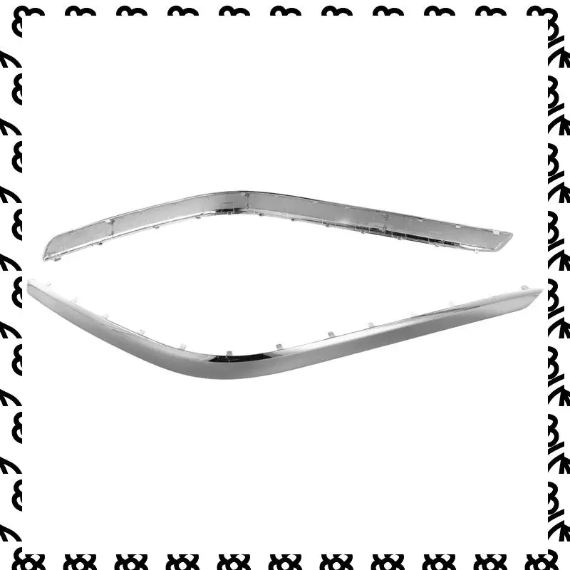 A07I Front Rear Bumper Side Chrome Trim For Mercedes Benz GLK X204 W204 GLK300 GLK350 A2048851921 A2048852021