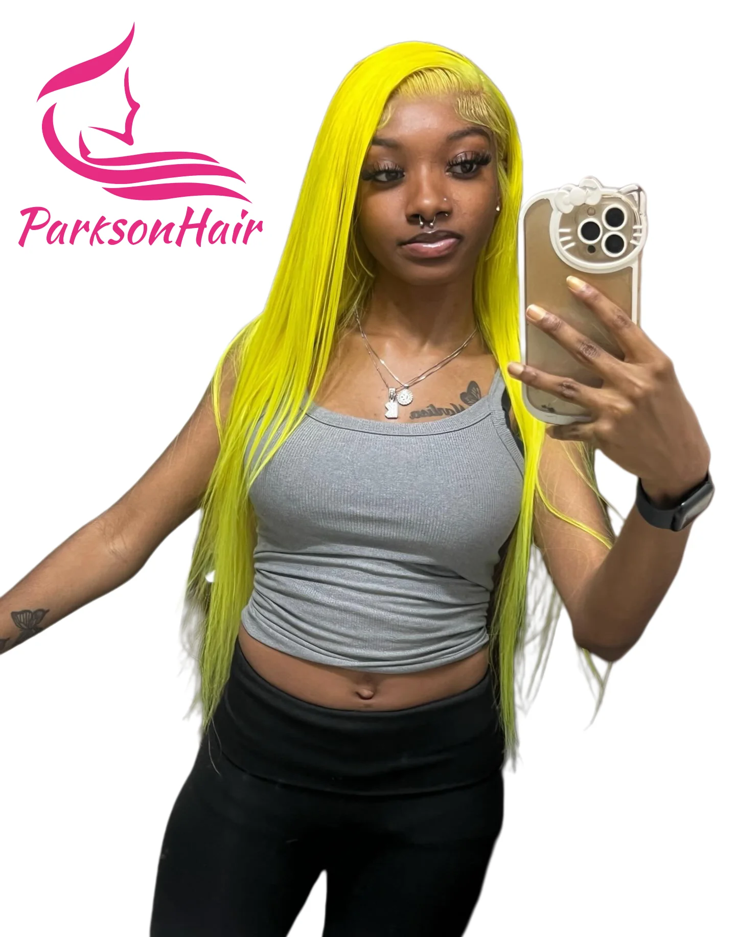 

30 34 In Human Hair Wig Yellow 13x4 13x6 Transparent Lace Frontal Wig Straight Brazilian Pre-Plucking Lace Front Wigs For Women