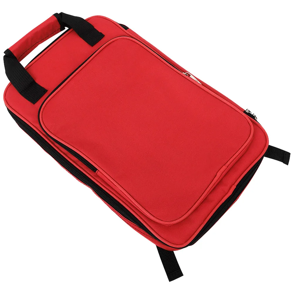 حقيبة عصا الطبل، تخزين واسع لمطارق أفخاذ متعددة، قماش أكسفورد سميك، متين ومقاوم للماء ومحمول