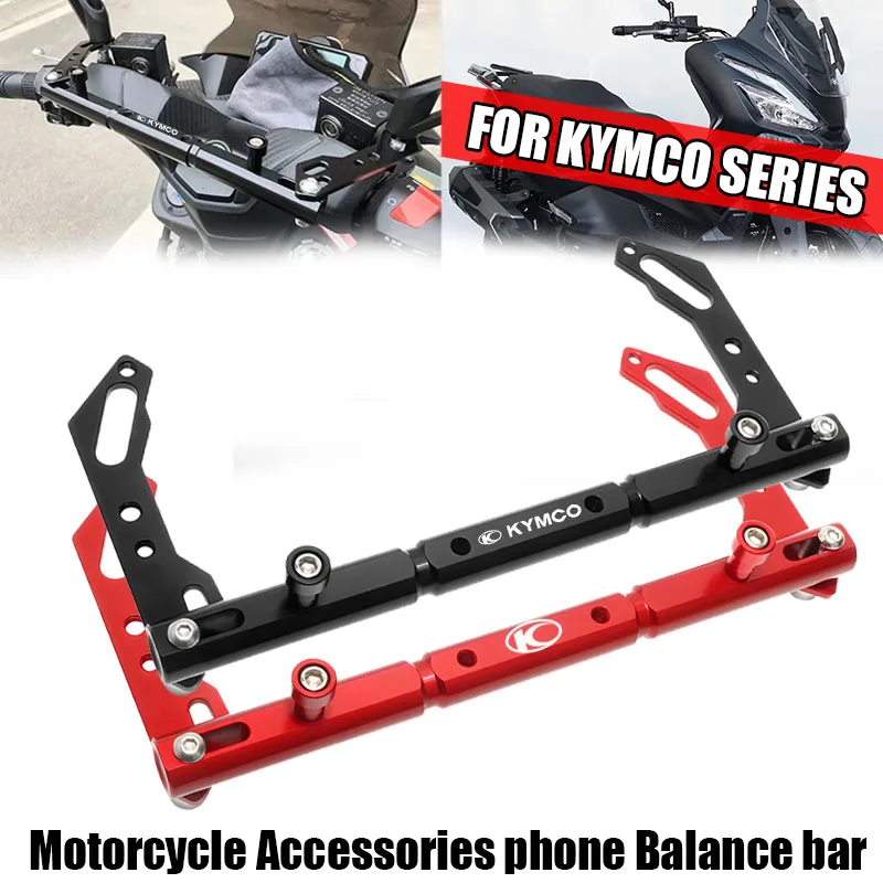 

For KYMCO XCITING 250 300 400 400S 500 K-XCT 300 NIKITA 200 300 CNC Aluminum Motorcycle Mutifunctional Cross Bar Balance bar