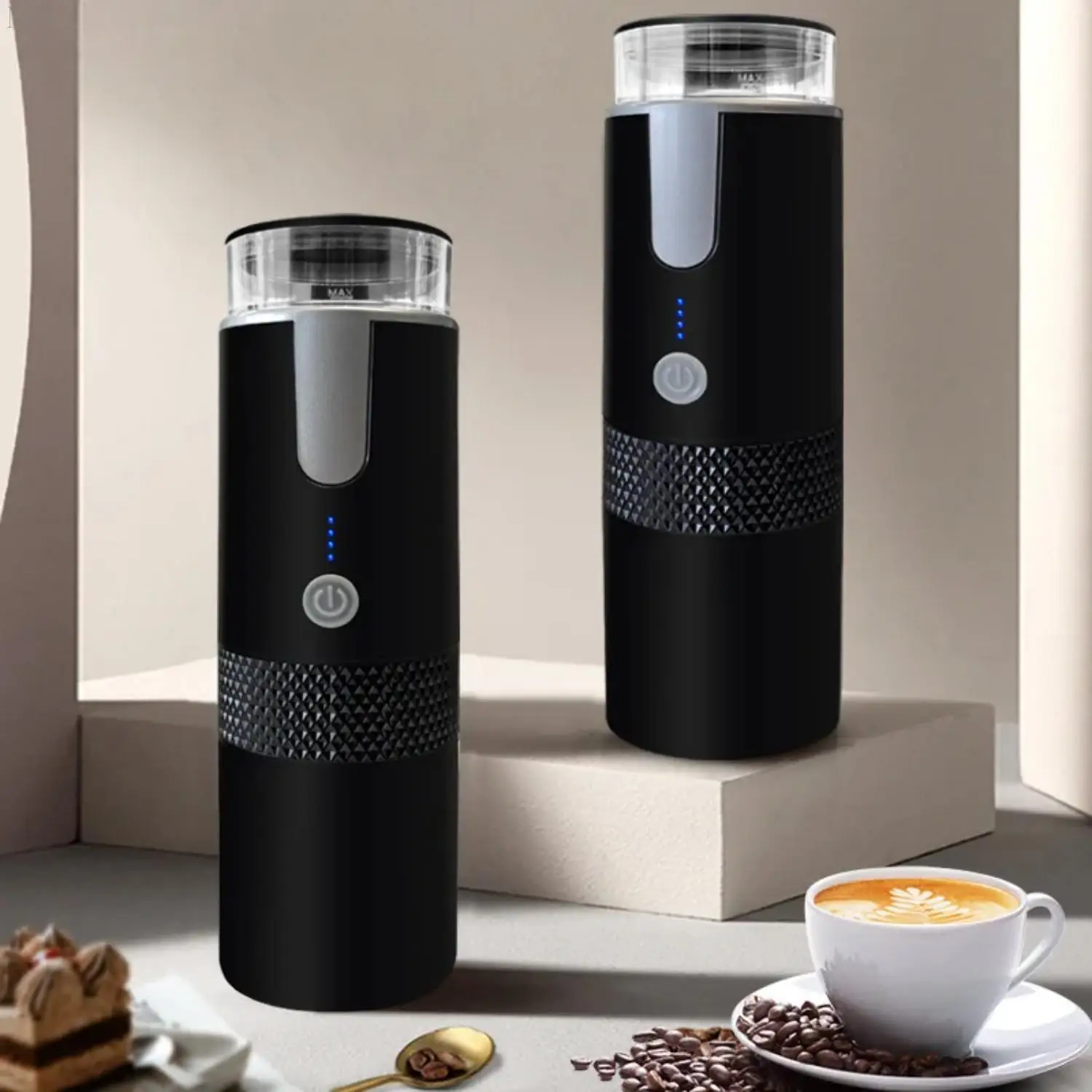 

NEW Convenient and Portable TrueBrew 2024 Coffee Machine - Easy-to-Use and Versatile Design for On-the-Go Fresh Brews - Compact,