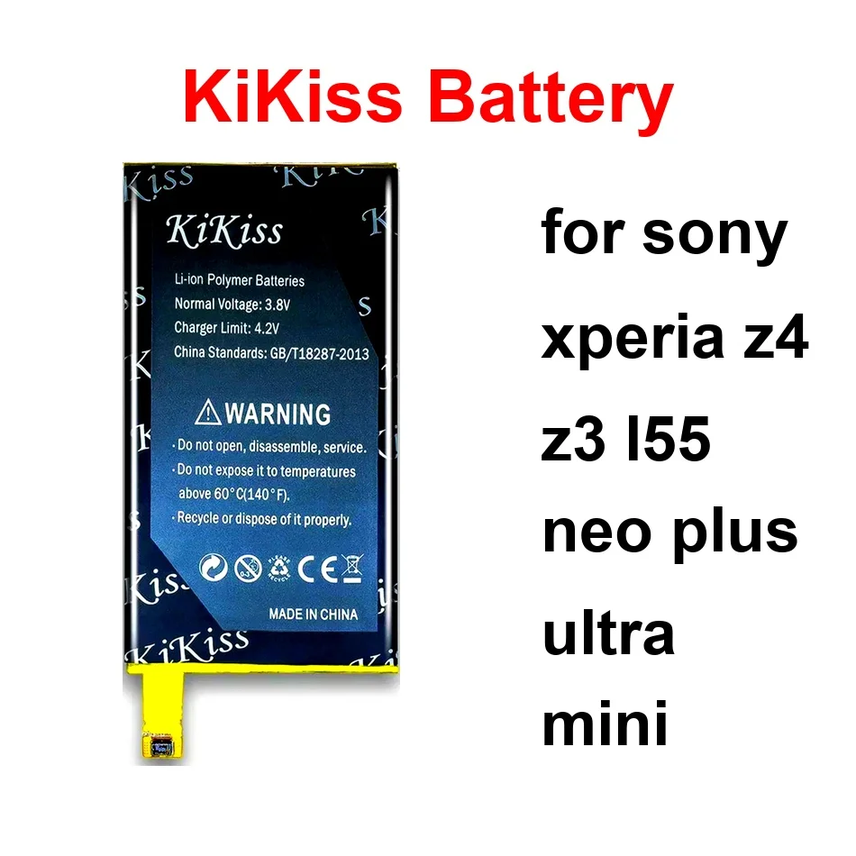 

LIS1561ERPC LIS1558ERPC LIS1579ERPC/AGPB015-A001 Mobile Phone Battery For Sony Xperia Z4 Z3 L55 Neo Plus Ultra Mini 3200-4500Mah