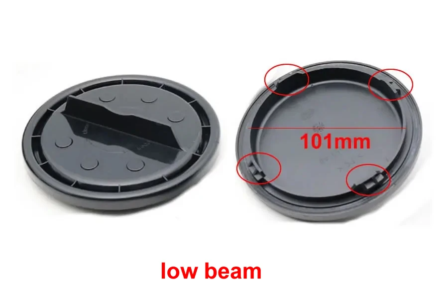 For Benz B-Class W246 B180 B200 B260 Low High Beam Headlight Dust Cover Waterproof Dustproof Seal Headlamp Cap 71mm 101mm view 4