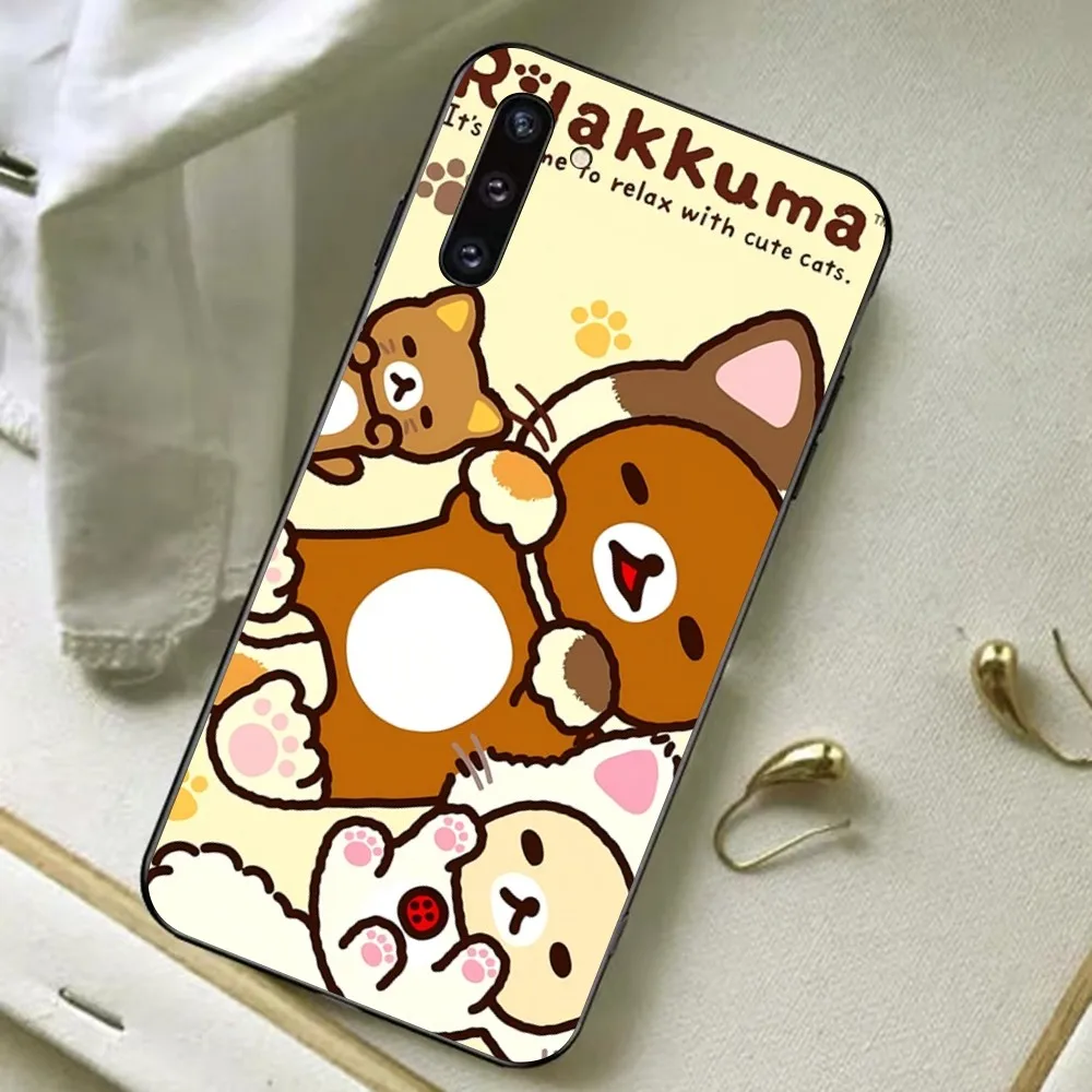 Cute Cartoon R-Rilakkuma Phone Case For Redmi Note 4 X 5 A 6 7 8 T 9 9S 10 11 11S 11Epro Poco M3 pro