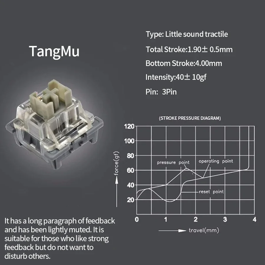 Outemu Switches Mechanical Keyboard Switch 3Pins Clicky Linear Tactile Mechanical SilentSwitch Lube RGB Gaming MX Switch