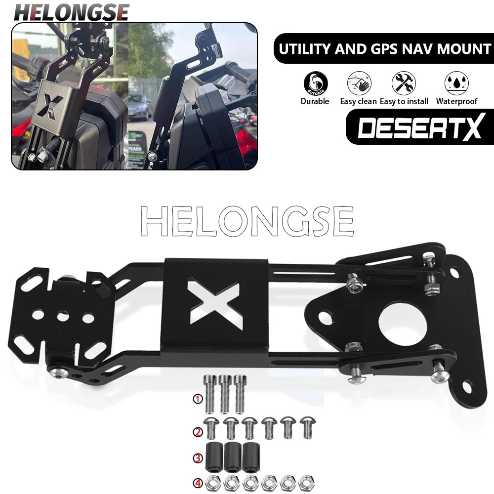 

Motor GPS Mount Navigation Bracket For Ducati Desert X 2022 2023 2024 DesertX Motorcycle Mobile Phone Holder Navigation Bracket