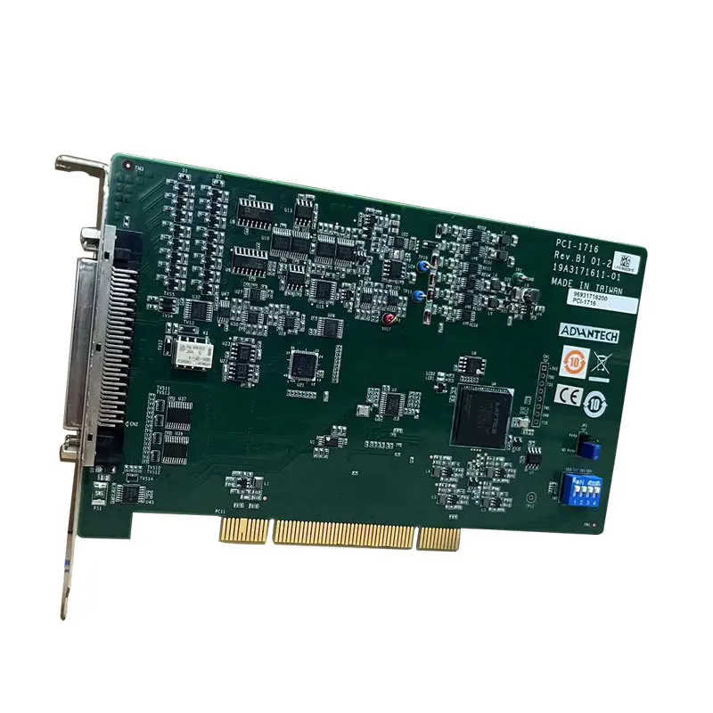 

Advantech 500KS/s, 16-bit, 16-channel high-resolution multi-function data acquisition card PCI-1716-BE