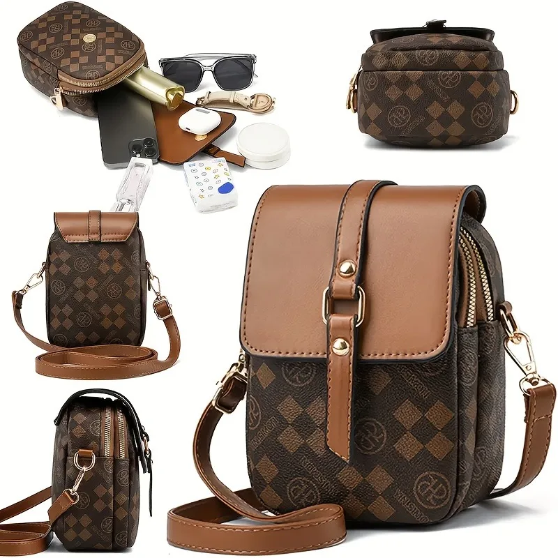 

2025 New Women's Cell Phone Pouch - Multi-capacity Small Bag, Lightweight Shoulder Bag/shoulder Bag/crossbody Bag
