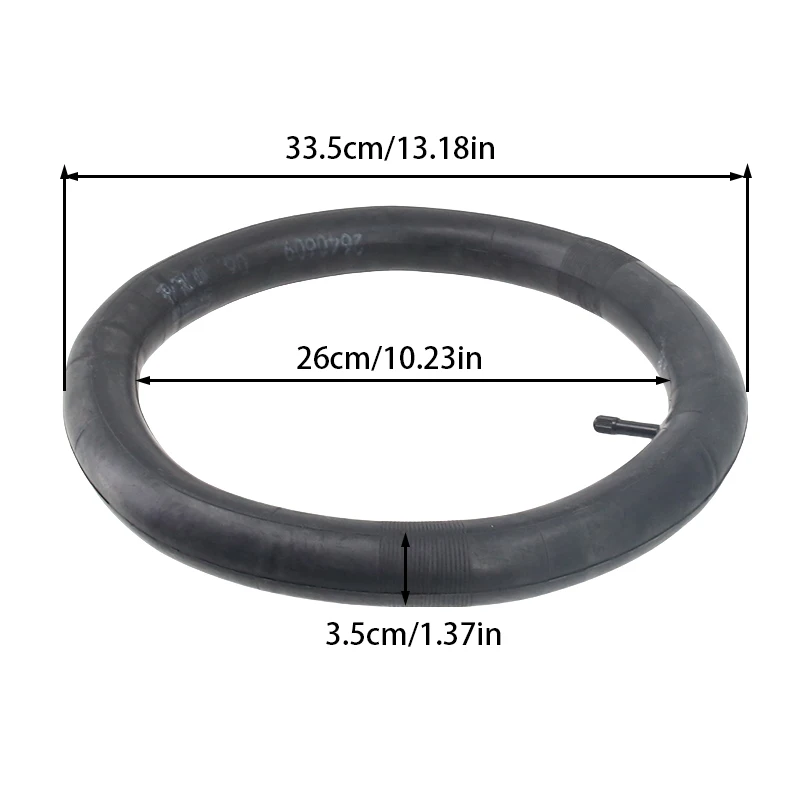 14x2.125/2.35 14x1.75/1.95 Inner Tube Straight Rod, Suitable for Tire Electric Bicycle Parts Accessories