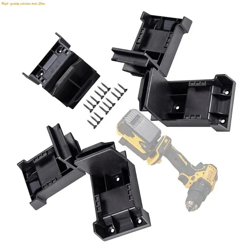 203F 5 stks wandmontage batterijhouder voor batterij Dock houder batterijopslag fixeerbeugel vervanging fixing accessoires