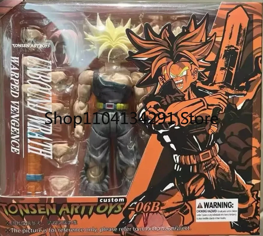 

Original Dragon Ball Super Trunks Big Bang Battle Damage Trunks 06B 06A Action Figure Collectible Toy Birthday Gift