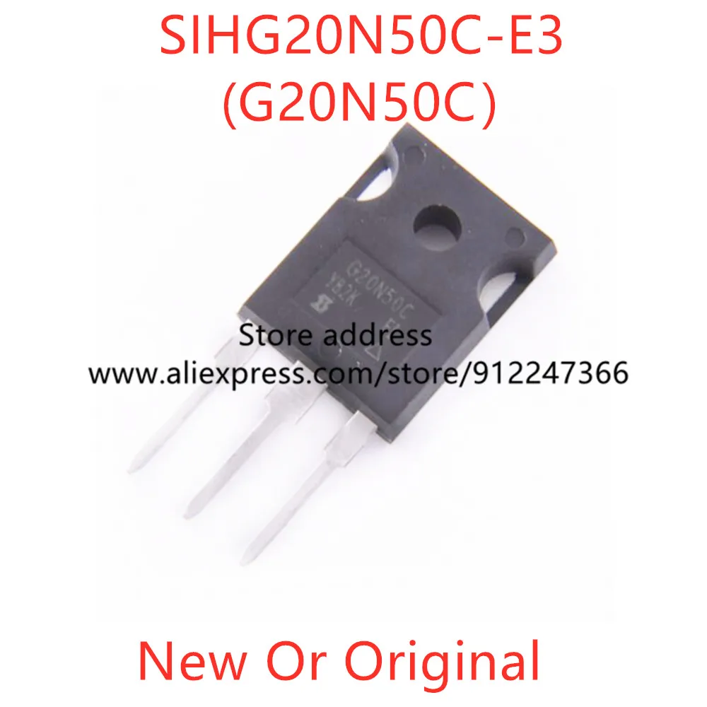 5pcs G20N50C SIHG20N50C-E3 New and Original