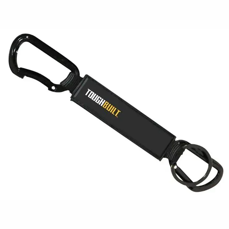 TOUGHBUILT Schlüsselanhänger, tragbarer Haken und Verschlussring, dekoratives Logo, Geschenk, TB-54-K Schnalle, Aufhängehaken
