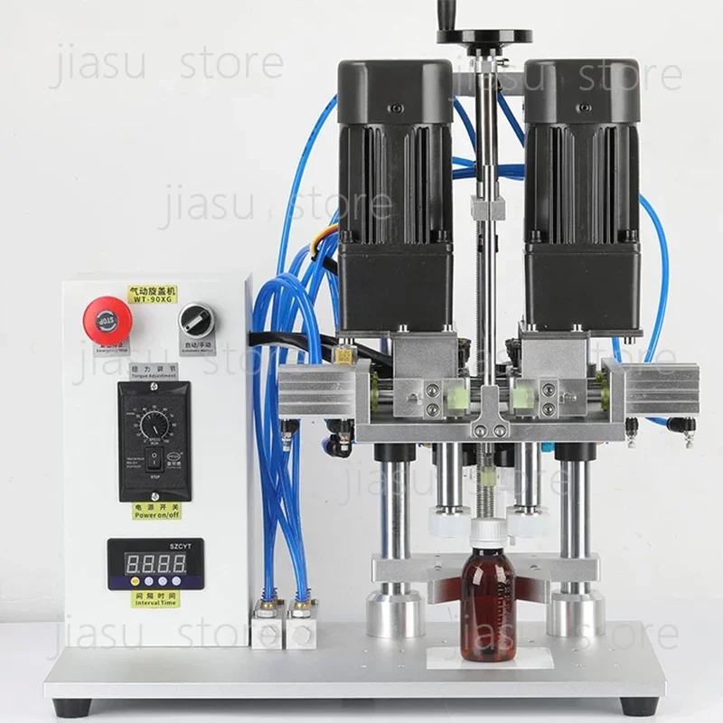 Bottle Capping Machine Screw Tightener, Auto Plastic Glass Bottle Sealer, Oil Drum Water Bottle Capper Machine