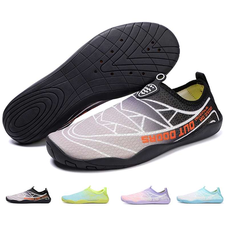 Zapatos de natación de verano, zapatos de natación unisex, zapatos de agua transpirables de secado rápido, zapatos ligeros para entrenamiento de Yoga y Fitness