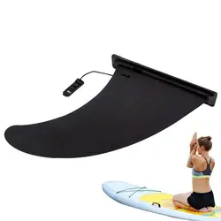 170g Central Fin PVC Inflatable Surfboard Single Paddle Removable  Slide-in Detachable Water Diverter Paddle Board Accessories