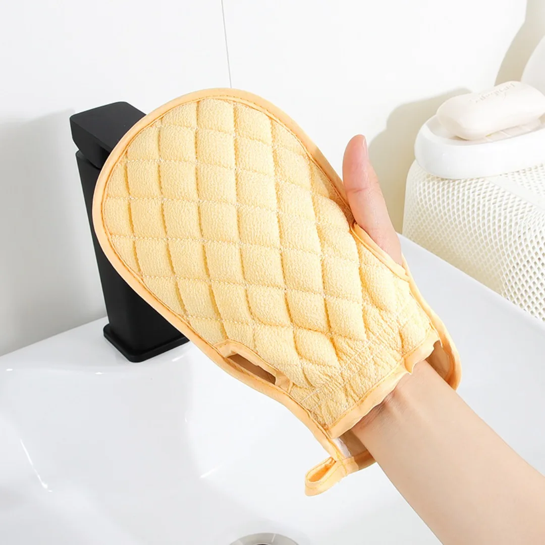 

Bath Gloves Body Scrub Exfoliating Body Wash Glove Dead Skin Remover Shower Brush Back Massage Deep Cleansing Towel Bathing Tool