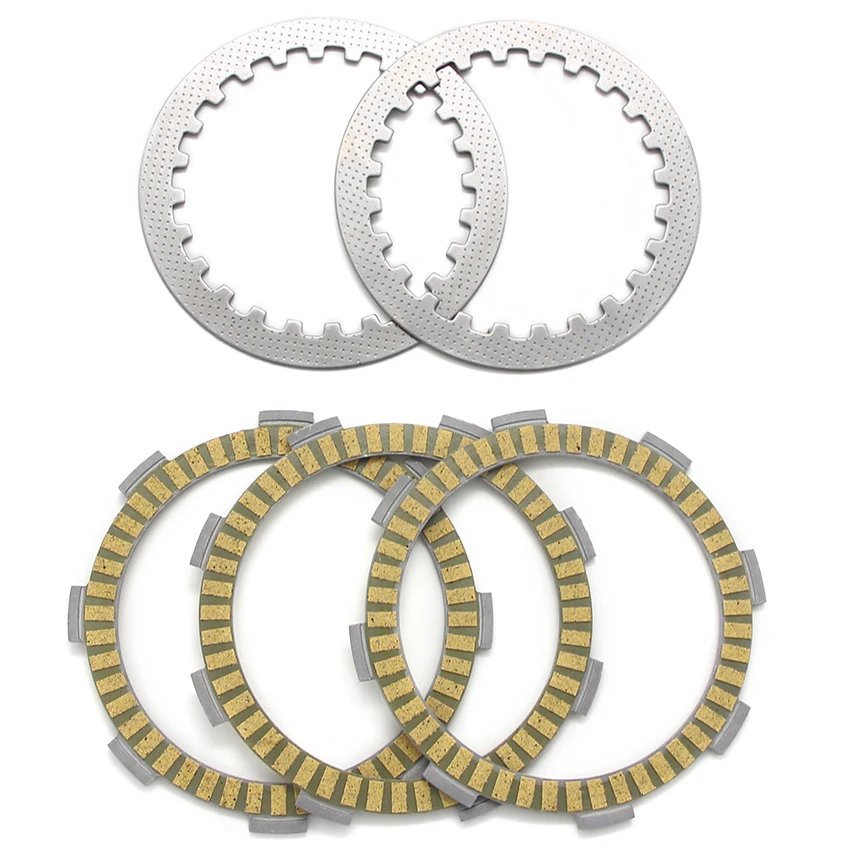 Motos Kupplungsreibscheiben-Set für Honda CB50J CB50 MT50 CRF80F MB5 XL75 XL80S XR75 XR80 XR80R MB50 MBX50 NSR50 TLM50F – Detail 6