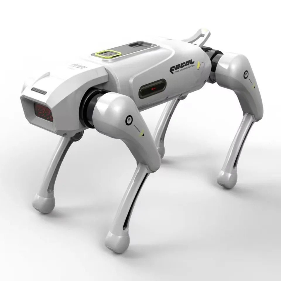 Novos Produtos: Robô Cão Inteligente de Controle Remoto de Grande Porte, Modelo Biónico com Controle de Voz AI, Brinquedos Elétricos para Crianças