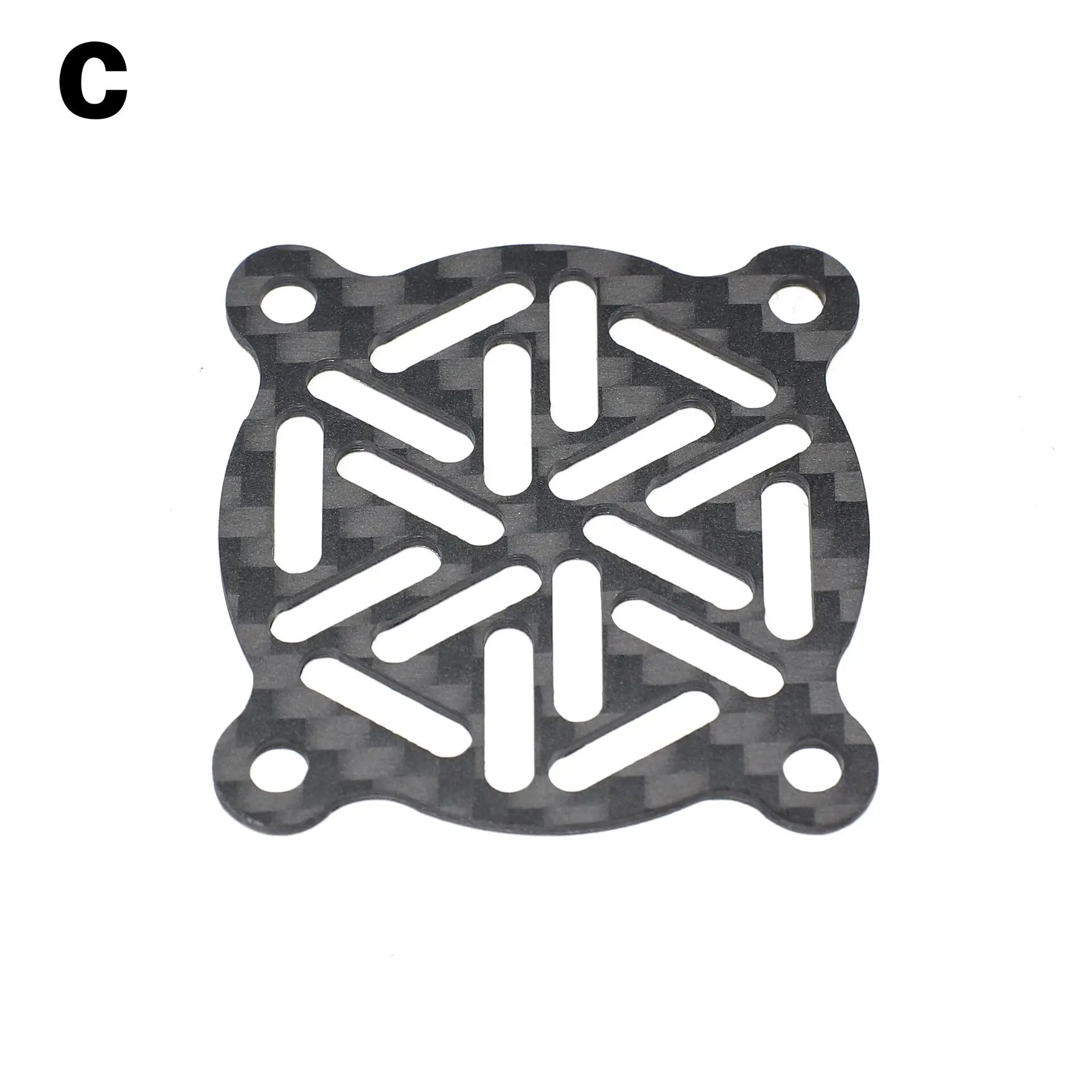 Rakieta z włókna węglowego pokrywa wentylatora chłodzącego 40x40MM i 30x30MM i M3 * 14mm dla zdalnie sterowany silnik ESC elektryczny regulator