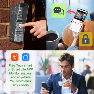 Hayway Home Intercom 1080p Bame Kamera für Wohnung 7 8 Hauptverkaufsgate -Kamera - №5