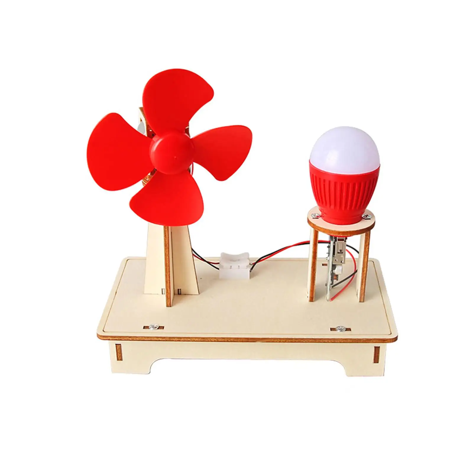 Wooden Building Kits Wind Turbines Homeschool Projects Wooden Stem Models Building Toys for Kids