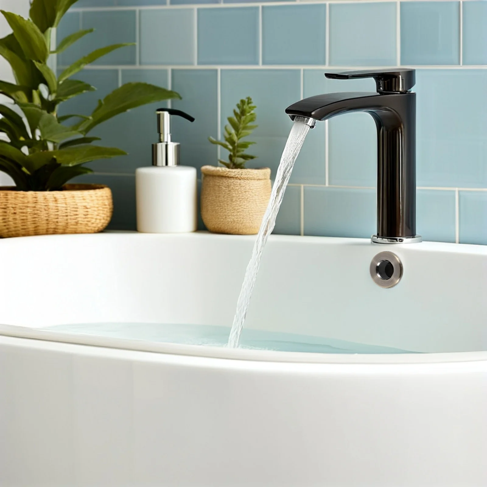 

6Pcs Sink Overflow Cover Grey 23-25Mm Decorative Drain Hole Plug for Bathroom Kitchen Washbasin Basin Trim Overflow Ring