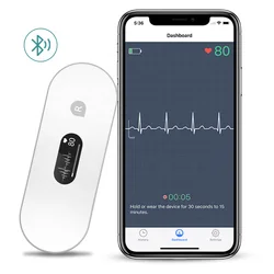 Bluetooth ecgモニター医療心電計心拍数ecgモニター測定器ecg contec