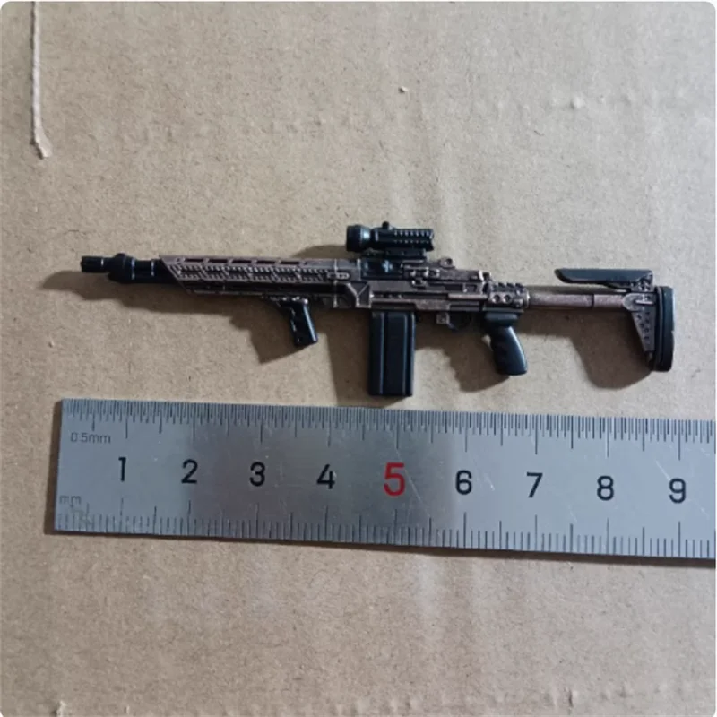 

1/12 Soldier Scene Weapon Accessories MK14 Sniper Rifle Model Toy For 6'' Action Figure Doll Body In Stock