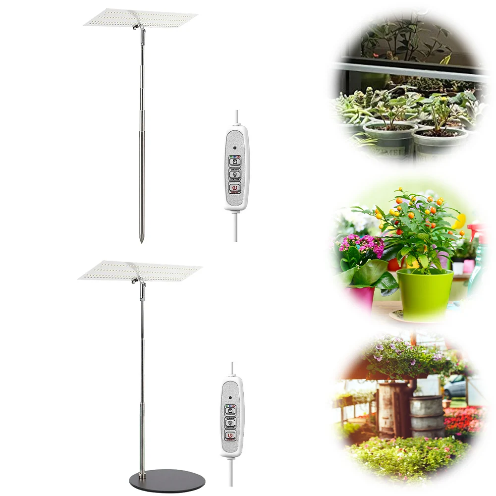 

Hydroponics Growing Light Height Adjustable Phytolamp Grow Light IP54 Waterproof Desktop Grow Lamp for Plant Flower Greenhouse