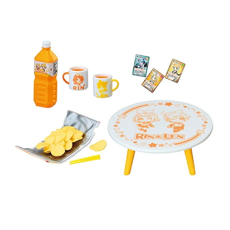 لعبة الرسوم المتحركة الأصلية هاتسون ميكو الطرفية لين لين غرف معيشة مشهد مصغر ألعاب شخصيات أنيمي مجموعة شخصيات الحركة