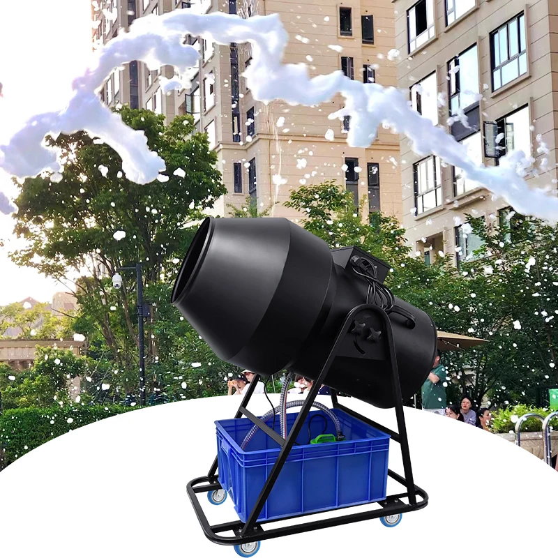 High Power 3000W Not Moving Head Jet Foam Machine Cannon Party Pool Jet Foam Machine Outdoor