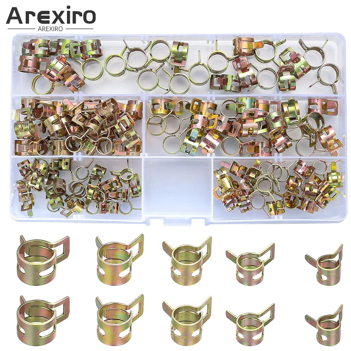 125Pcs Spring Hose … - image