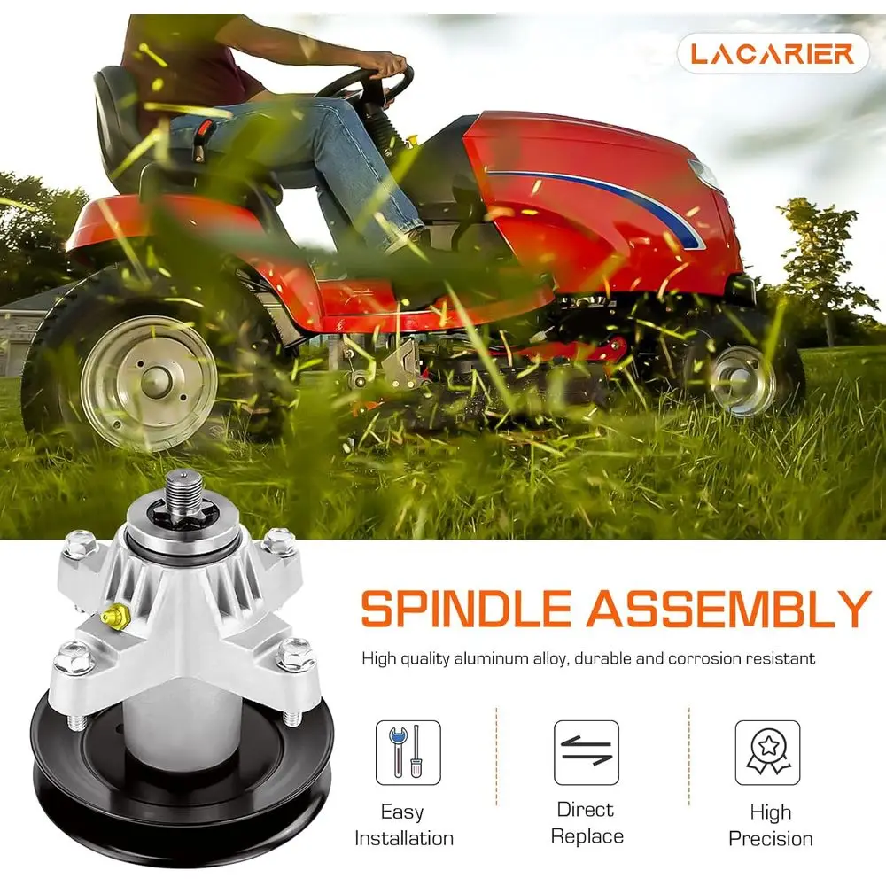 Cub Cadet RZT50/RZT50VT 50 Mäherdeck-Umbausatz: 3 Spindeln, 3 Klingen, Riemen und Riemenscheiben