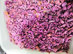 50ct Natural Unheated Red Sapphire Corundum Facet Rough Specimen